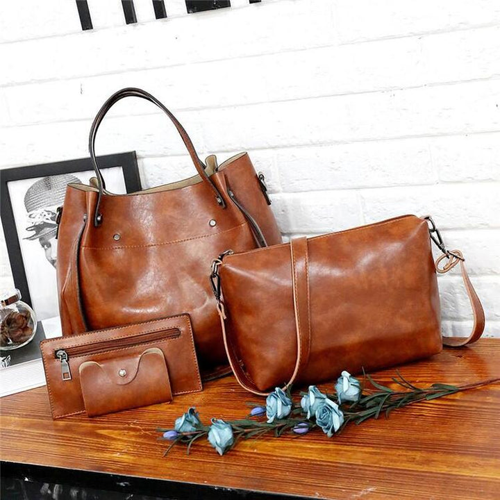 Sutton - Stylish Retro 4-Piece Bag Set