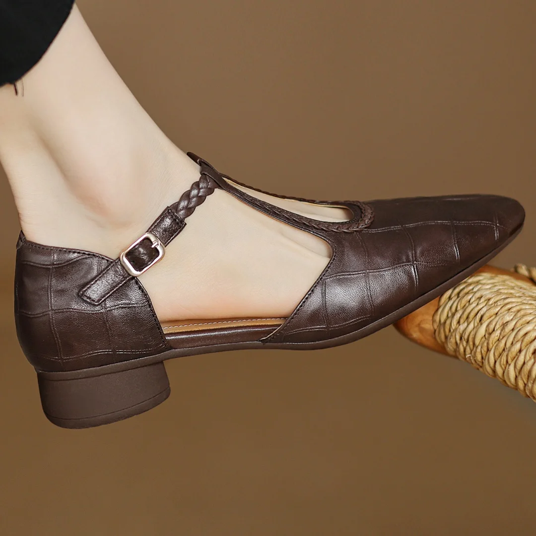 Vivienne™ | Kepa Leather Mary Janes