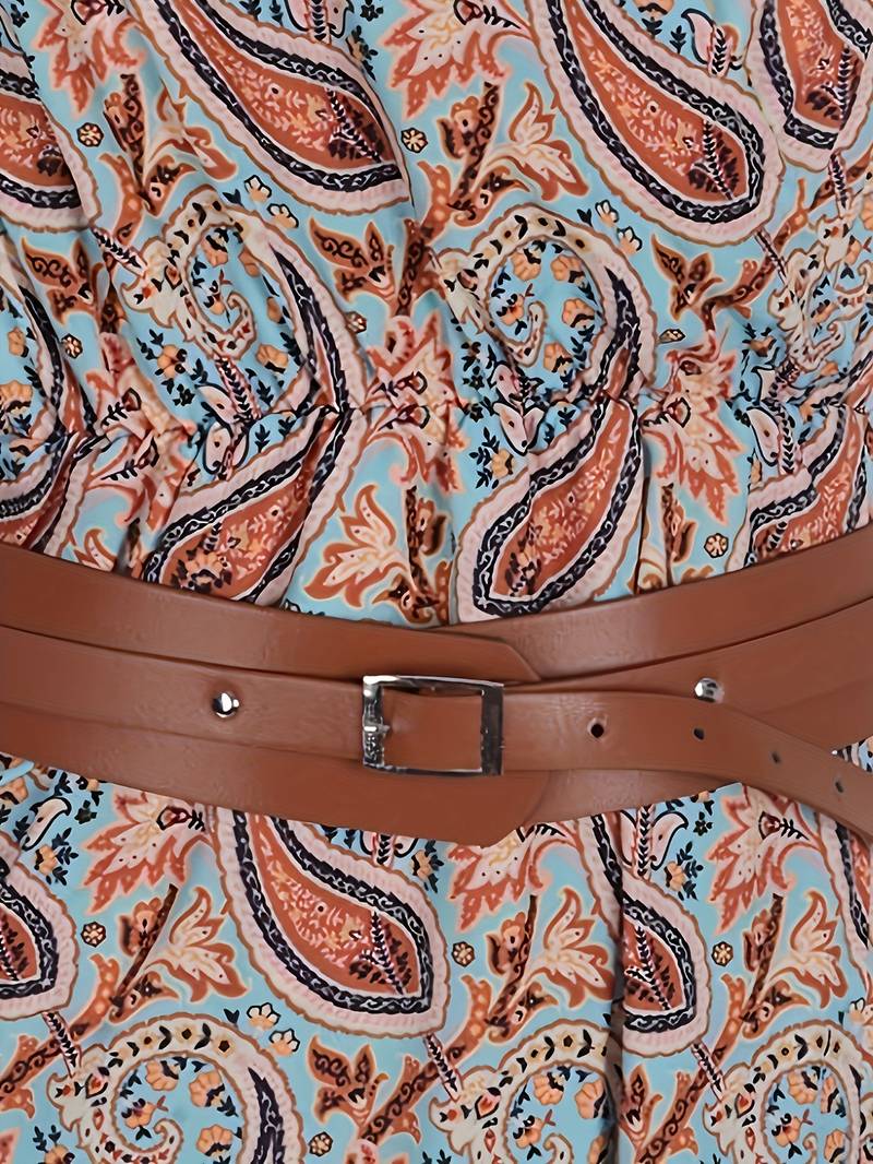 Kate - Chic Pleated Puff Sleeve Dress