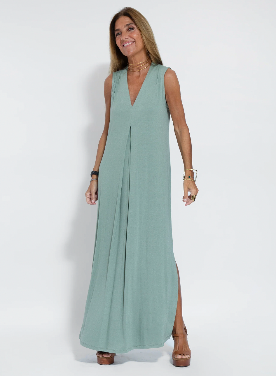 Kendall - Solid Color Summer Maxi Dress