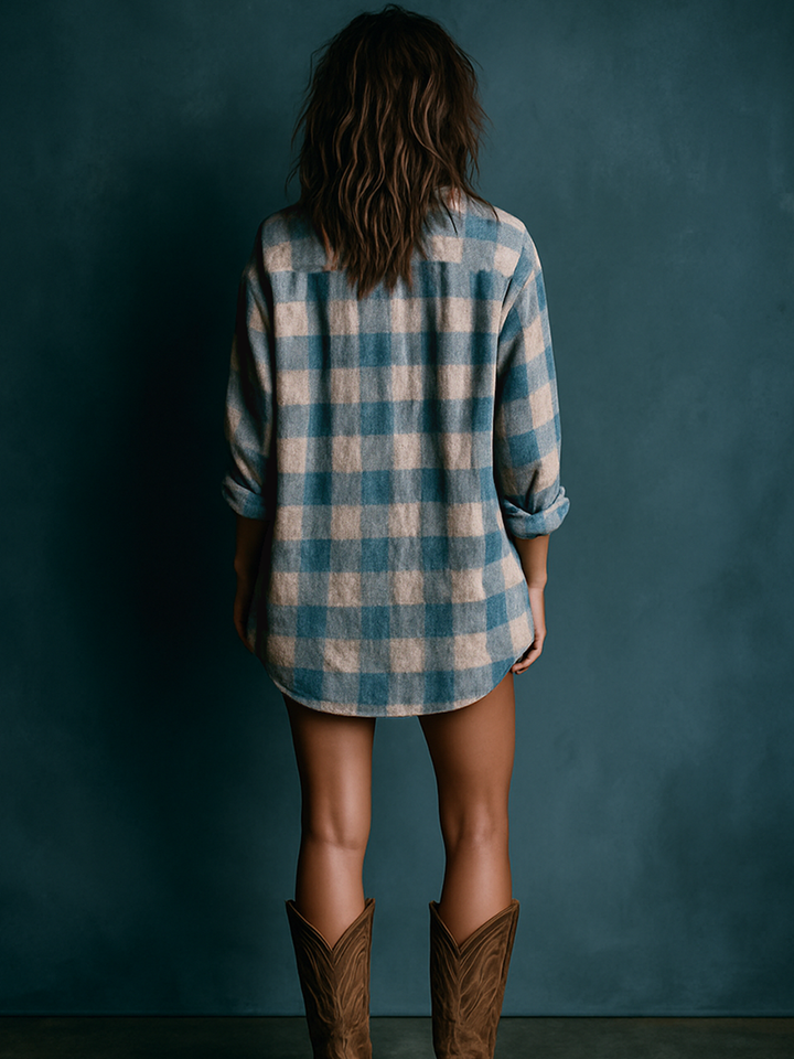 Marivelle™ | Plaid Mini Dress