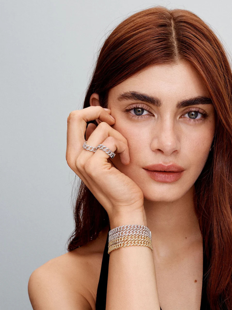 ASHLEY PAVÉ LINK BRACELET