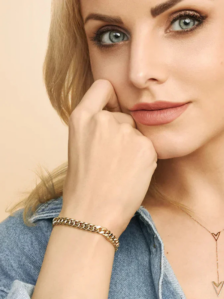 THERESA GOLD LINK BRACELET