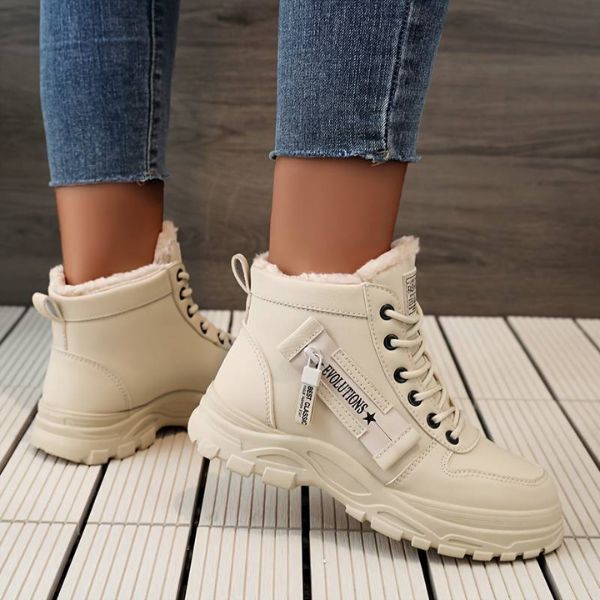 Nyra - Casual High-Top Ankle Sneakers