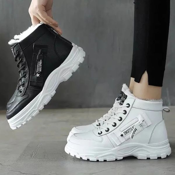 Nyra - Casual High-Top Ankle Sneakers