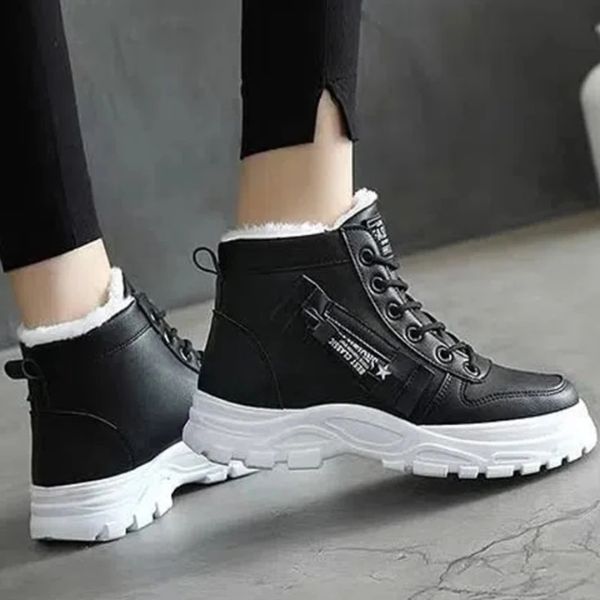 Nyra - Casual High-Top Ankle Sneakers