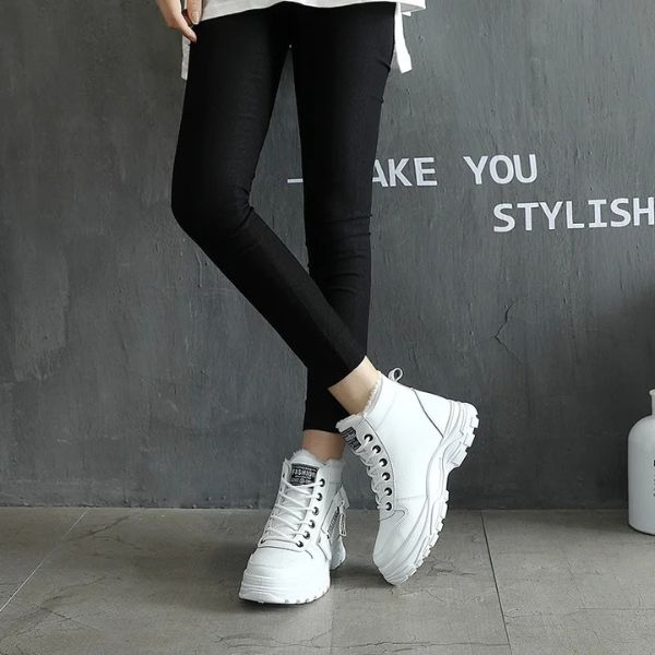 Nyra - Casual High-Top Ankle Sneakers