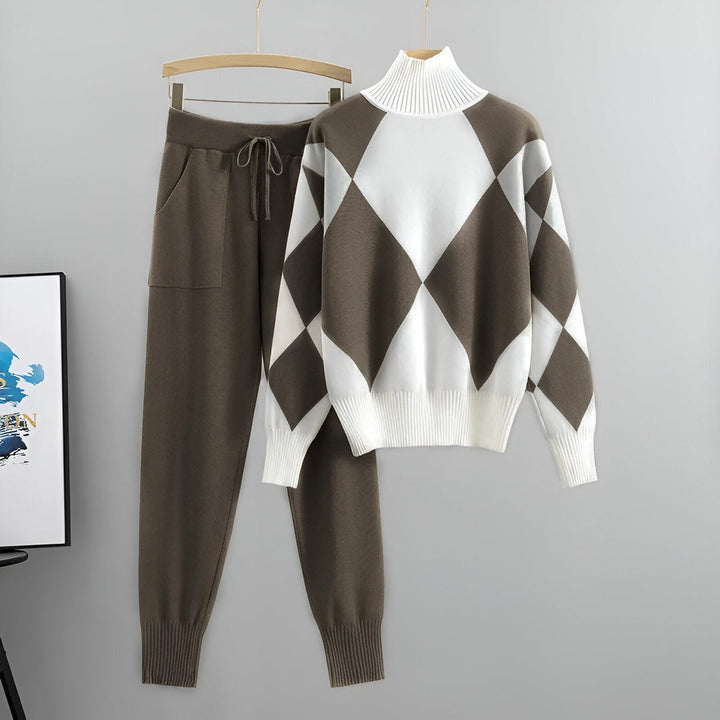 Florine | Warm Set With High Collar