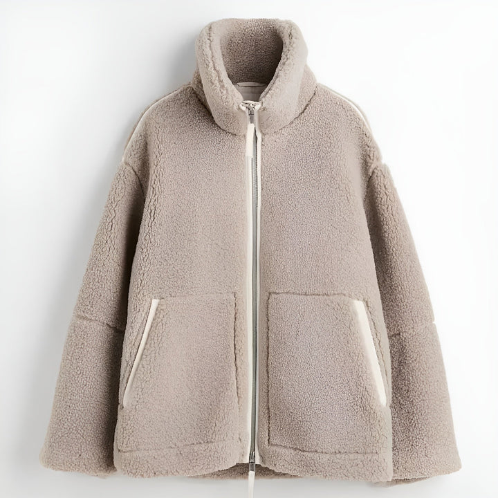 Amara™ – Soft Teddy Coat
