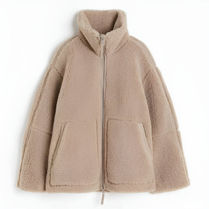 Amara™ – Soft Teddy Coat