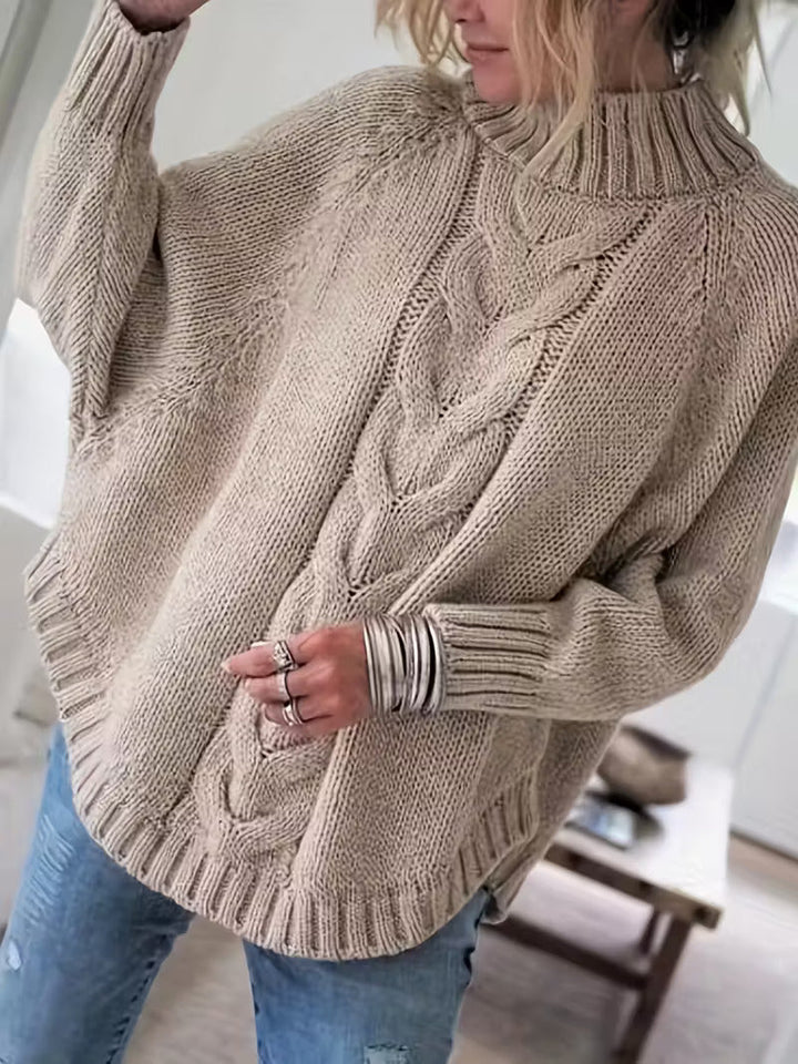 Pamella™ | Cable Knit Oversized Sweater