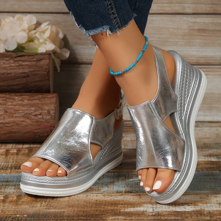 Emberly - Wedge Platform Orthopedic Sandals