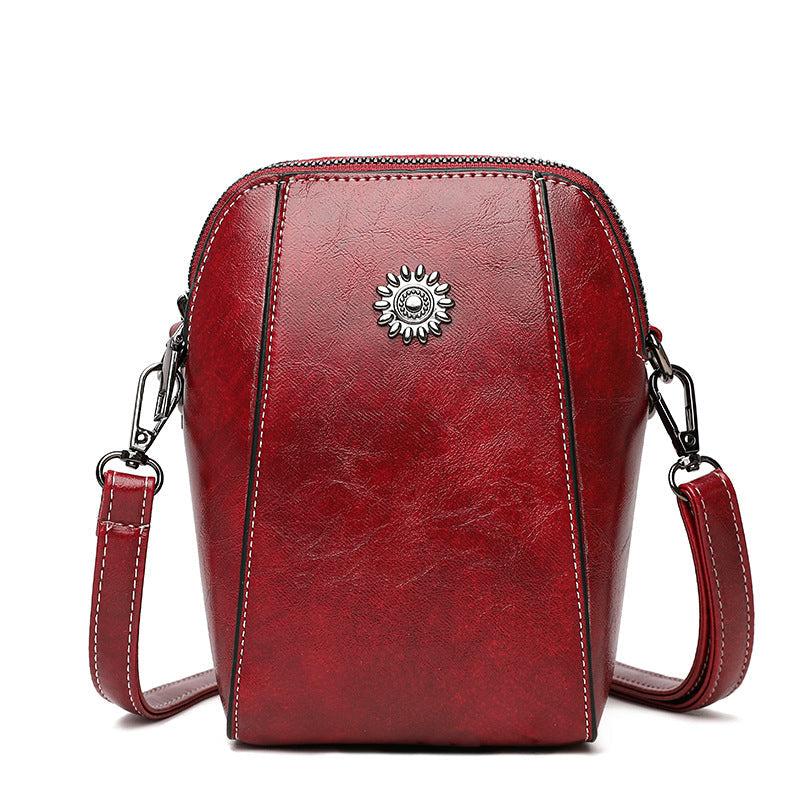 Vienna - Compact Solid Color Mini Handbag
