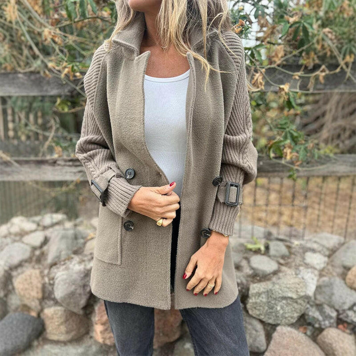ISOLA™ | Mid-Length Double-Breasted Coat